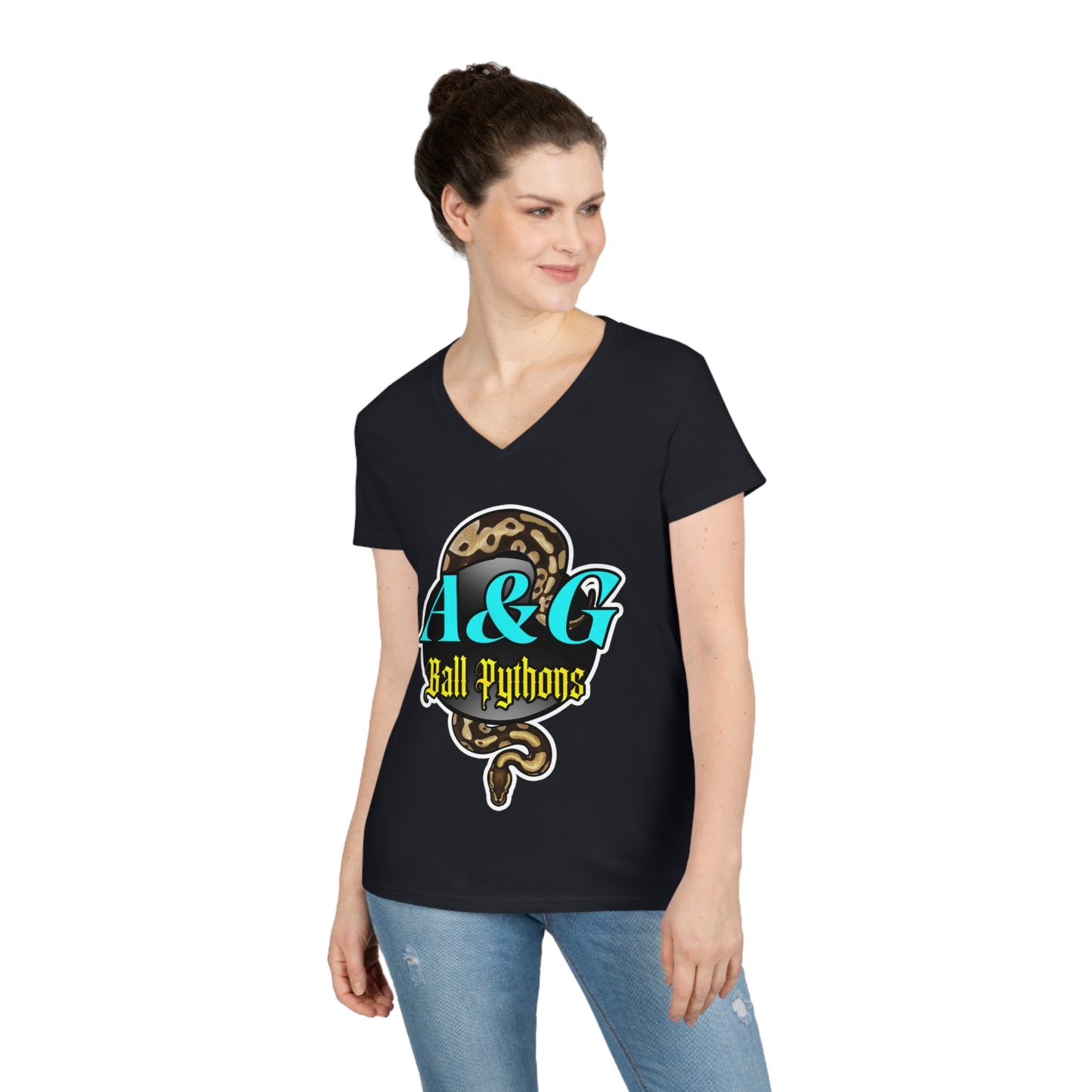 Ladies' V-Neck T-Shirt