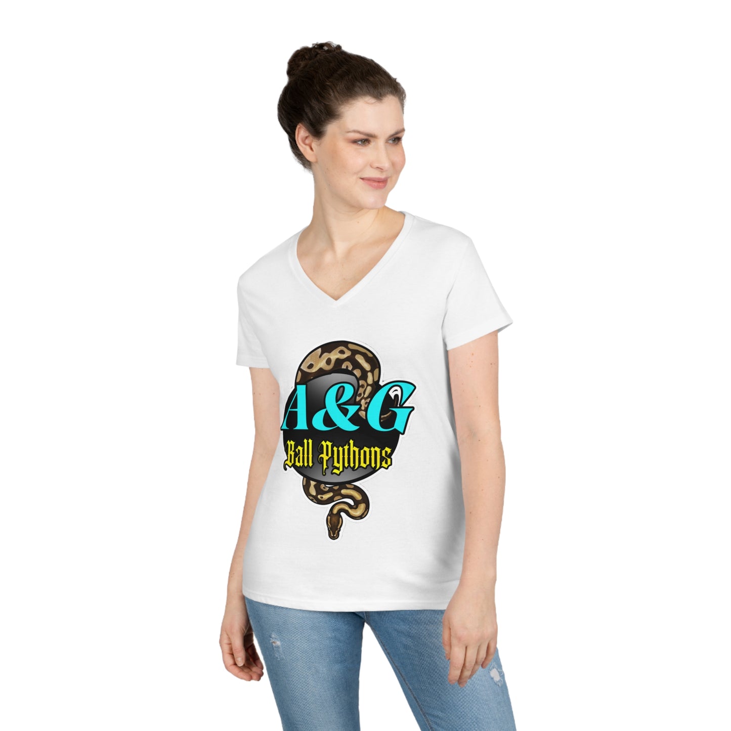 Ladies' V-Neck T-Shirt